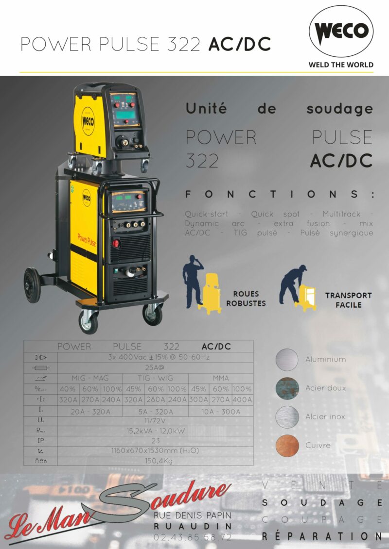 Weco Power Pulse 322 AC/DC